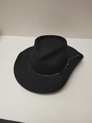 Silver Canyon Black Cowboy Hat Size Medium • $25