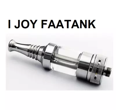 Ijoy FAATANK Adjustable Airflow Bottom Coil Clearomiser 510 And Ego Connection • £5.99