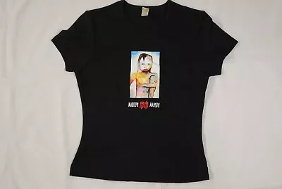 Marilyn Manson Grotesque Painting Ladies Skinny T Shirt New Official Rare • £12.99