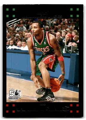 2007-08 Topps. Mo Williams A Basketball Cards #53 • $1.85