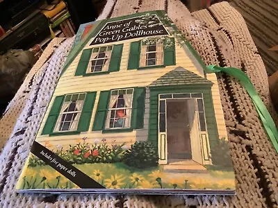 Vintage ANNE OF GREEN GABLES POP-UP DOLLHOUSE Without Figures Dolls 1994 • $19.99