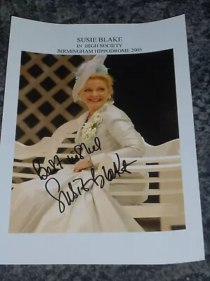 SUSIE BLAKE- MRS BROWNS BOYS / CORONATION ST   -12x8 COMPUTER PHOTO SIGNED -  • £6.99