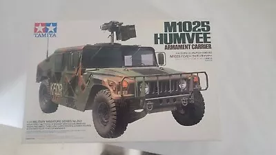 1/35 Tamiya M1025 Humvee Armament Carrier Hummer 35263 Model Kit • $60