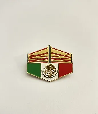 Mexican Flag / Boxing Ring Pin (NEW) Mexico • $7