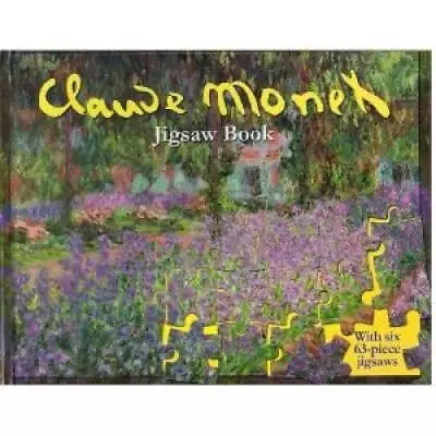 Claude Monet Jigsaw Book - Hardcover - GOOD • $6.08