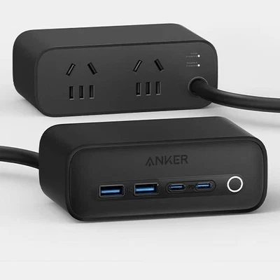$95 • Buy Anker 525 Charging Station USB C Charger Power Strip For IPhone Pad Laptop