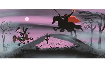 Mary Blair Ichabod Crane Headless Horseman Bridge Concept Poster 11x17 Disney • $16.19