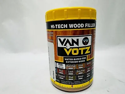Van Votz Hi-Tech Wood Filler 8oz For Exterior Wood - Sienna Color • $15.31