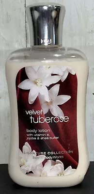 Bath & Body Works VELVET TUBEROSE Body Lotion 8oz Discontinued ~ RARE • $32.95