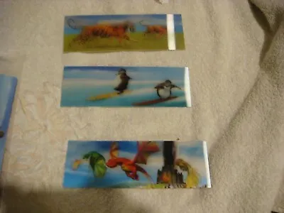 3D Hologram Moving Book Mark/ Ruler 3 Different Ones To Collect • £3.99