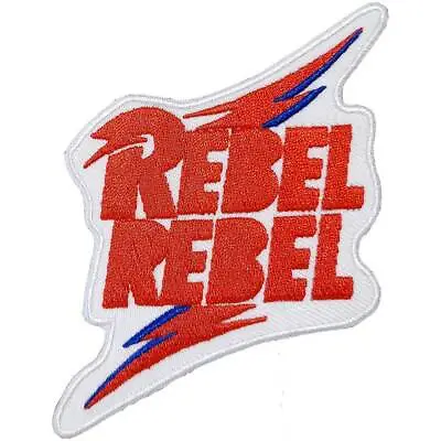 £3.89 • Buy Officially Licensed David Bowie Rebel Iron On Patch- Music Rock Patches M011