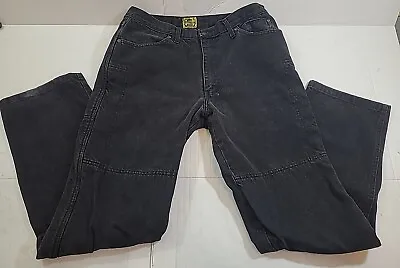 VINTAGE Draggin Jeans Mens Motorcycle Denim Kevlar Lined Lining 38 • $35