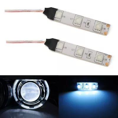 Xenon White Devil Demon Eyes LED Strips Module For Projector Headlights Retrofit • $6.99