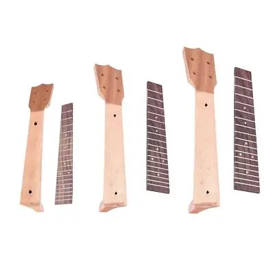 $22.89 • Buy 21  / 23  / 26  Ukulele Neck Fingerboard Fretboard DIY For Soprano Concert Tenor