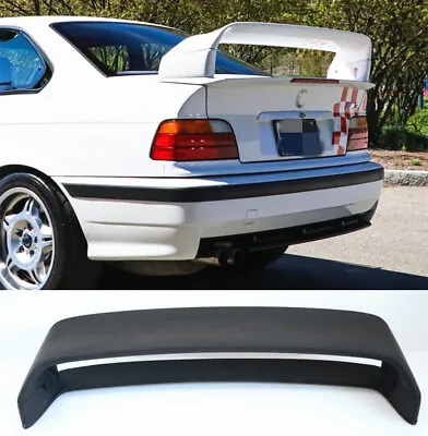 $189.89 • Buy For 1992-1998 BMW 3 Series E36 M3 GT Style Trunk Spoiler Wing Matte Black ABS