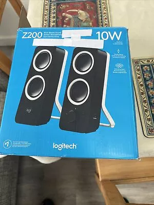 Logitec Z200 19W Stereo Speaker - Black • £15