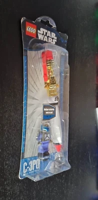 £99.99 • Buy Lego P2146	SW Chrome C-3PO Pen - Clone Wars With Jango Fett Figure - UBER RARE!