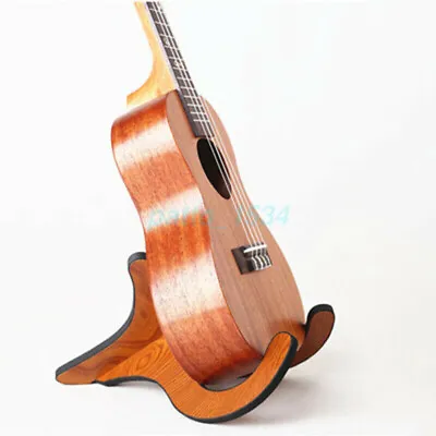 $25.21 • Buy Wooden/Wood Stand/Holder For Ukulele/Uke/Violin Folding Vertical Bracket Au New