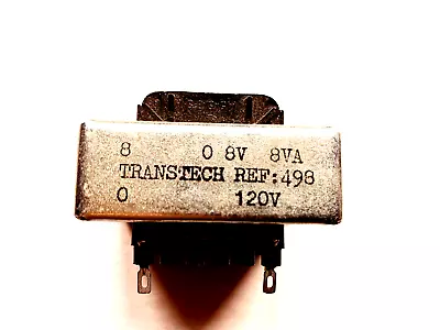 Chassis Mounting 8 VA Mains Transformers.     Primary 0-120 V: Secondary 8-0-8 V • £5.50