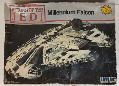 1983 Star Wars Return Of The Jedi Millennium Falcon Scale Model Kit MPC ERTL • $123.80