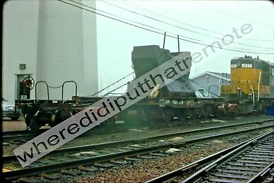 Original Slide Missouri Pacific MP 865000 Flat Car Proviso ILL 5-1993 • $14.95