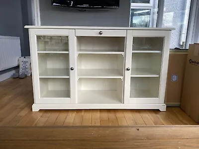 White Sideboard Furniture Cabinet Slightly Marked Project  • £20