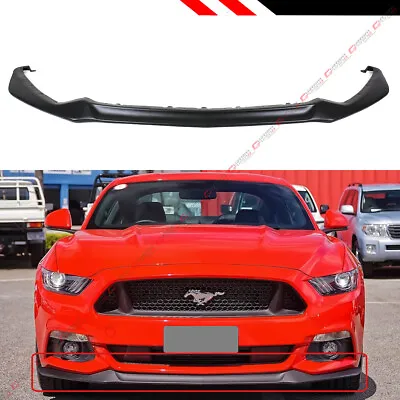 For 2015-17 Mustang Gt Performance Style Front Bumper Lip Chin Spoiler Splitter • $98.99