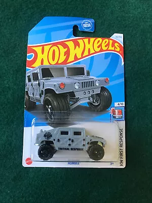 Hot Wheels 2024 Humvee 33/250 HW First Response Grey  Vehicle 4/10  HTB58 NEW • $3