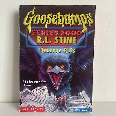 Revenge R Us By R. L. Stine - Goosebumps Series 2000 (Paperback 1998) • $9.95