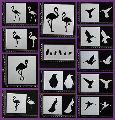 Stencils - Birds - Collection One • $4