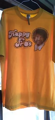 Vintage Bob Ross Happy Fros Shirt XL Beauty Salon Barber Shop Afro Parody Rare • $179.99