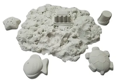 2 Lb Refill White Space Sand / Moon Crazy Magic Sand Mold-N-Play Kid Fun  • $15.99