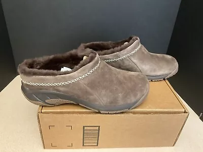 New! Womens Merrell Encore Ice 4 Espresso Fur Slip On Loafer Shoes. Size 10.5M. • $71.99