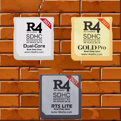 2021 R4 Gold Pro SDHC For DS/3DS/2DS/ Revolution Cartridge With USB Adap.b$ • $5.03