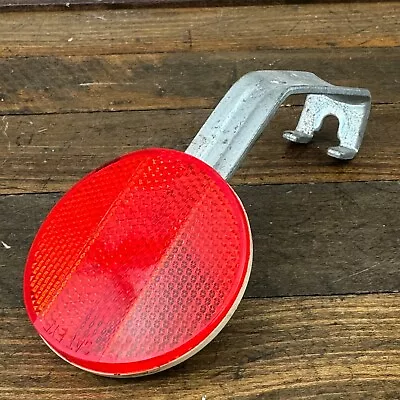 Vintage Cateye RR-250 Bicycle Reflector Rear Red White Housing 70s 80s Bike • $10.99