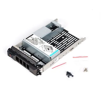 3.5in HDD Tray Caddy With 2.5  Adapter Bracket For Dell PowerEdge T610 Server • $10.99