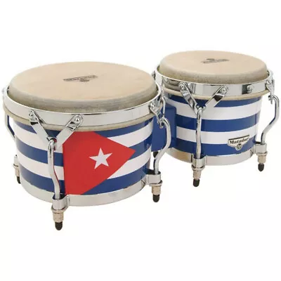 Lp Latin Percussion Matador Bongo Drums Cuban Heritage Flag - M201-qba • $220