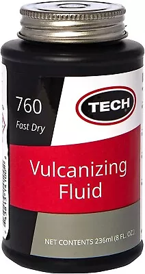 Permanently Bonds Chemical Vulcanizing Fluid Tire Repair Cap Stem Repair - 8Oz • $26.90