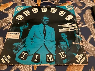 The Dave Brubeck Quartet Brubeck Time 1955 1st UK LP Philips BBL 7060 • £3.50