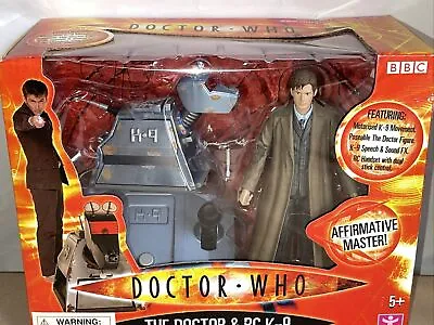 Doctor Who The Doctor & RC K-9 5  Figure New Sealed Rare • $199.99