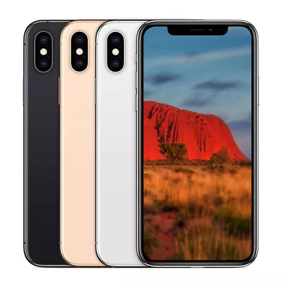 Apple IPhone Xs 64GB/256GB - All Colours - Excellent Condition • $369.32