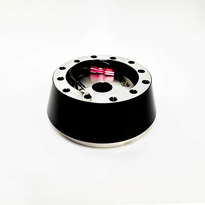 $59.99 • Buy Black Short Hub Steering Wheel Adapter Kit For Momo NRG Sparco Illinium Flux