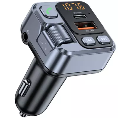Bluetooth MP3 Music Player Car FM Transmitter Hands Free Adapter PD USB Charger • $20.60