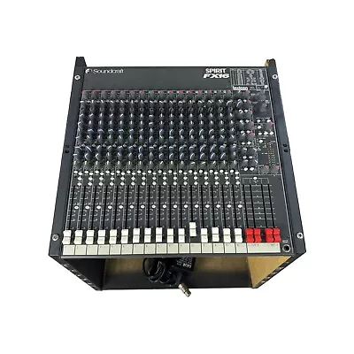 Soundcraft Spirit FX16 16 Channel Mixer With Lexicon Effects New Power Supply • $299.96