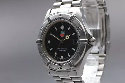 [Exc+5] TAG Heuer 2000 Professional 962.006-2 200M Men's Quartz Watch From JAPAN • $279.99