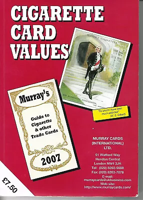 Murray's Cigarette Card Values - 2007 Edition. • £1.25