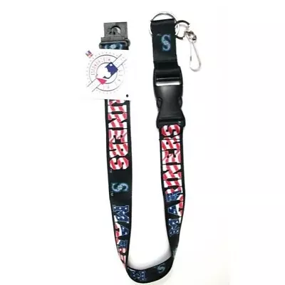 Seattle Mariners Lanyard Keychain USA Series Stars & Stripes New MLB • $6.49