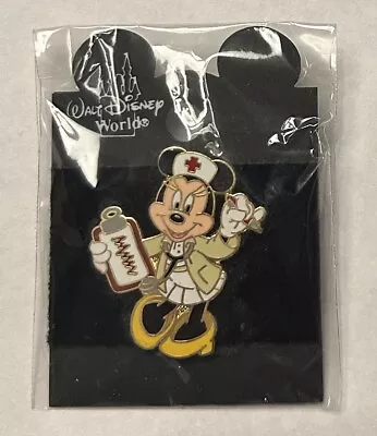 Disney - Nurse Minnie Mouse - Clipboard Doctor Hospital Pin • $7.99