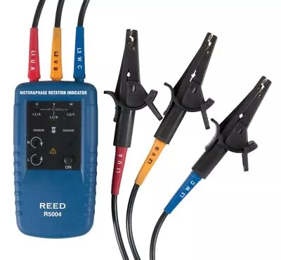 REED Instruments R5004 Motor Rotation / 3-Phase Tester • $99