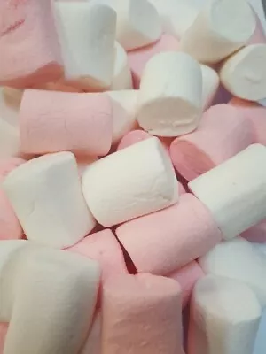 Big Pink And White Marshmallows Halal Sweet Party Favour Wedding Cart Baby • £4.75